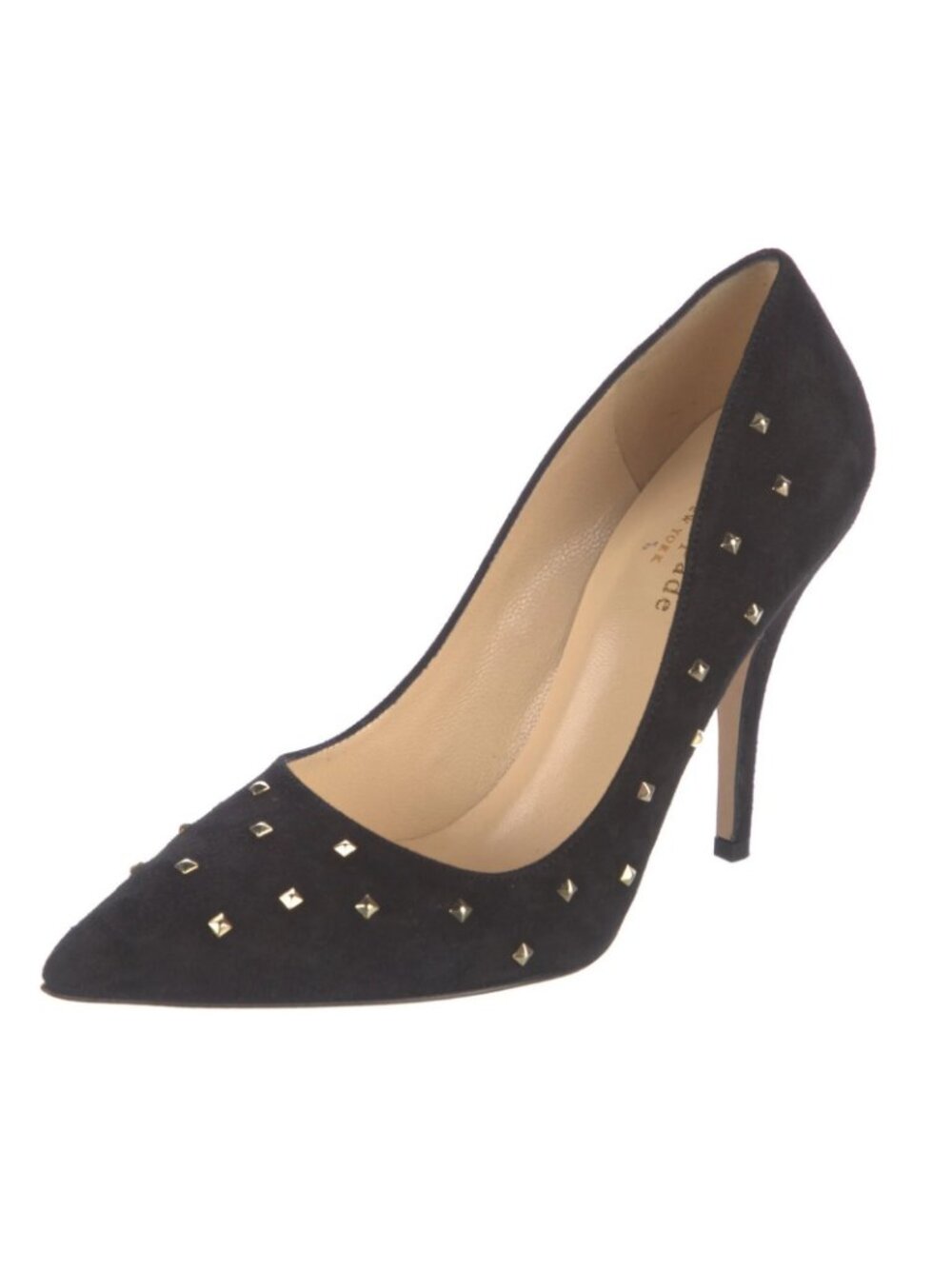 Kate Spade New York Suede Studded Pumps. Sz 9